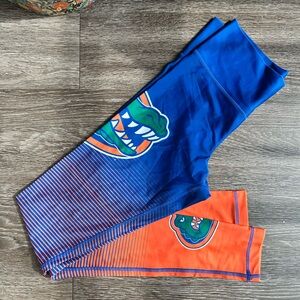 FLORIDA GATORS Fanatics Blue Orange Leggings University of Florida